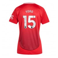 Manchester United Leny Yoro #15 Hemmatröja Kvinnor 2024-25 Korta ärmar